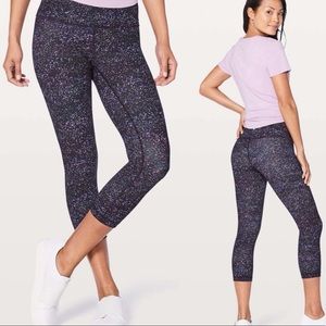 Lululemon Wunder Under High Rise Crop Cristalline